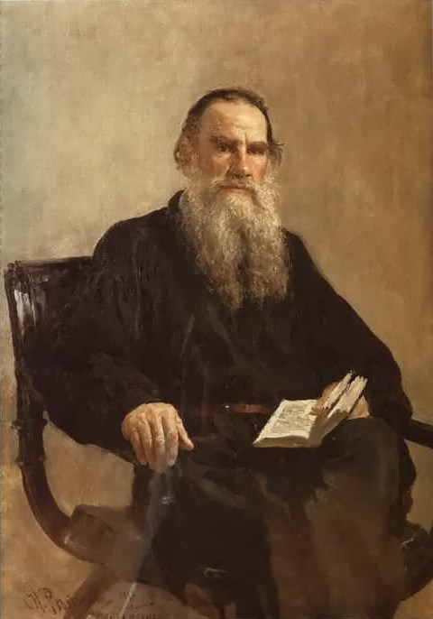 Il'ya Repin Portrait of Leo Tolstoy